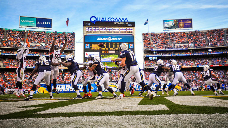 Qualcomm Stadium, San Diego Chargers football stadium - Stadiums of Pro  Football