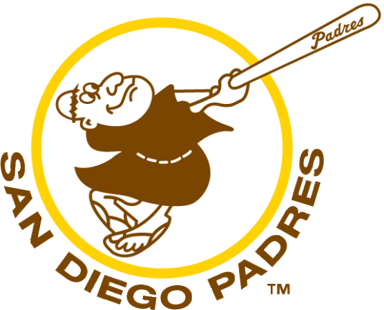 Padres wore brown tops on the road from 1976–1984, by FriarWire