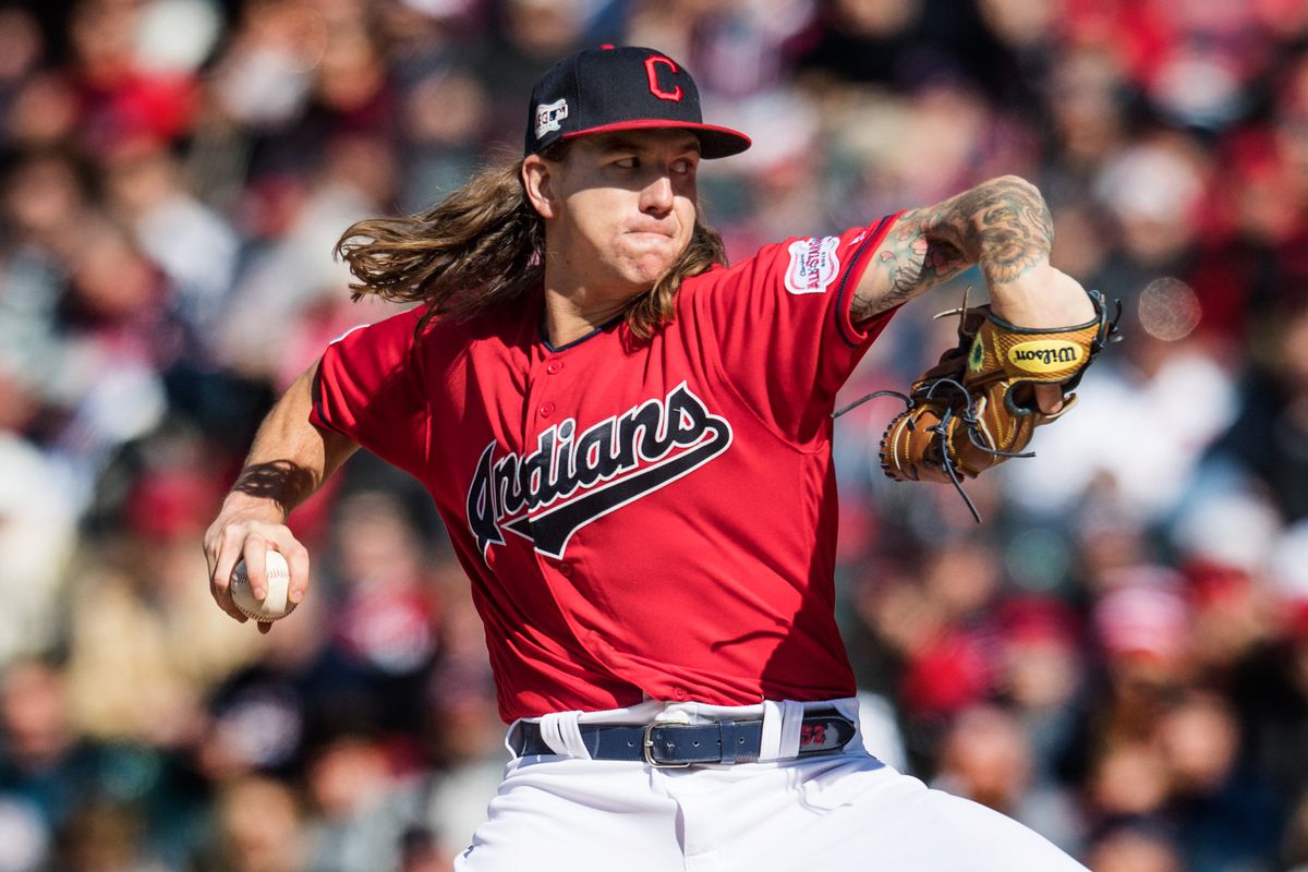 Indians land six players for Mike Clevinger