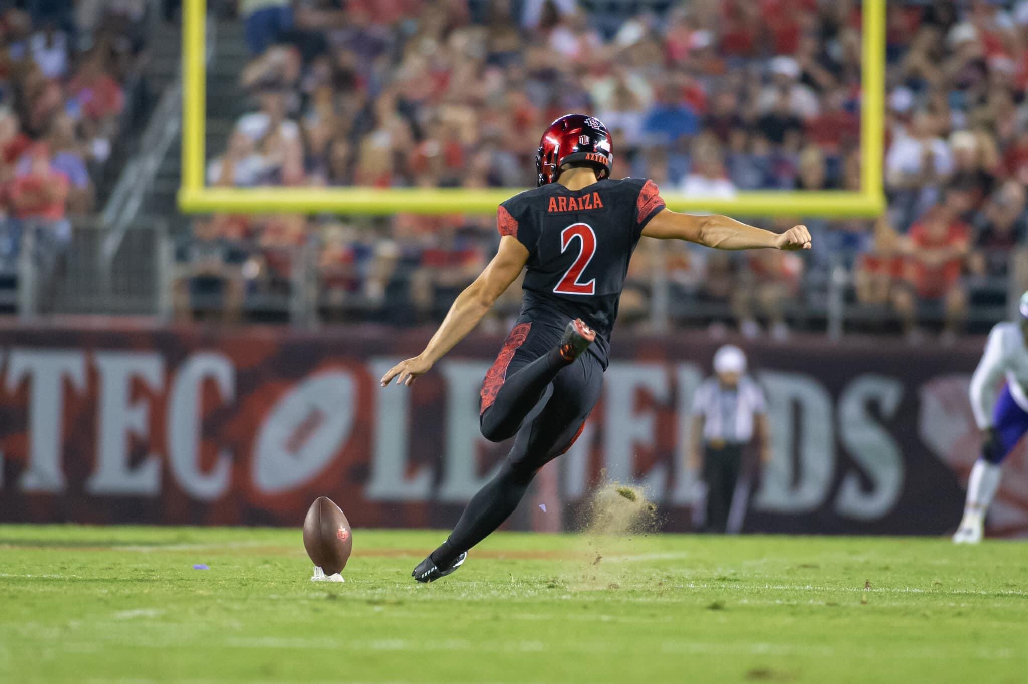 Aztecs' Matt Araiza is the man, but is he the Guy? - The San Diego