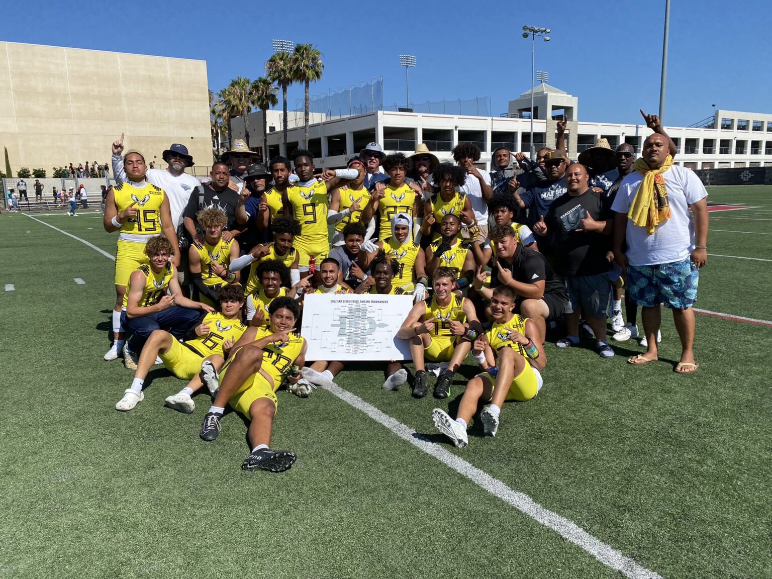 James Madison wins SDSU Passing Camp 1 East Village Times