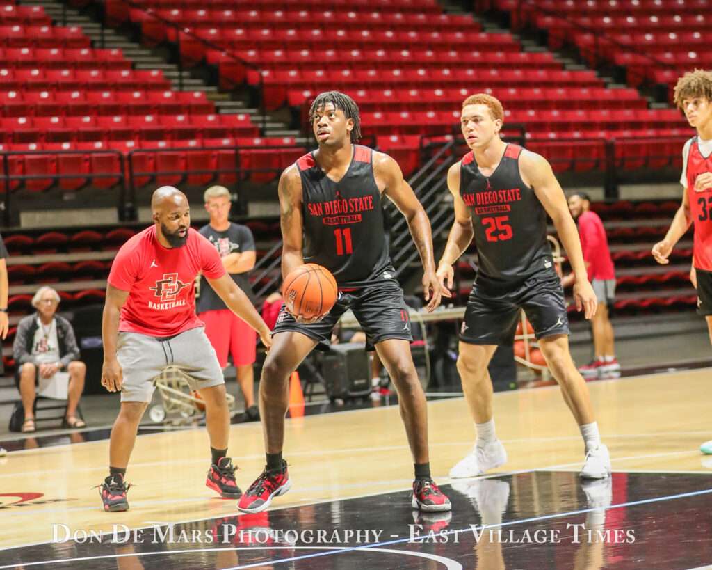 SDSU's Elijah Saunders is ready to make an impact as a true freshman ...