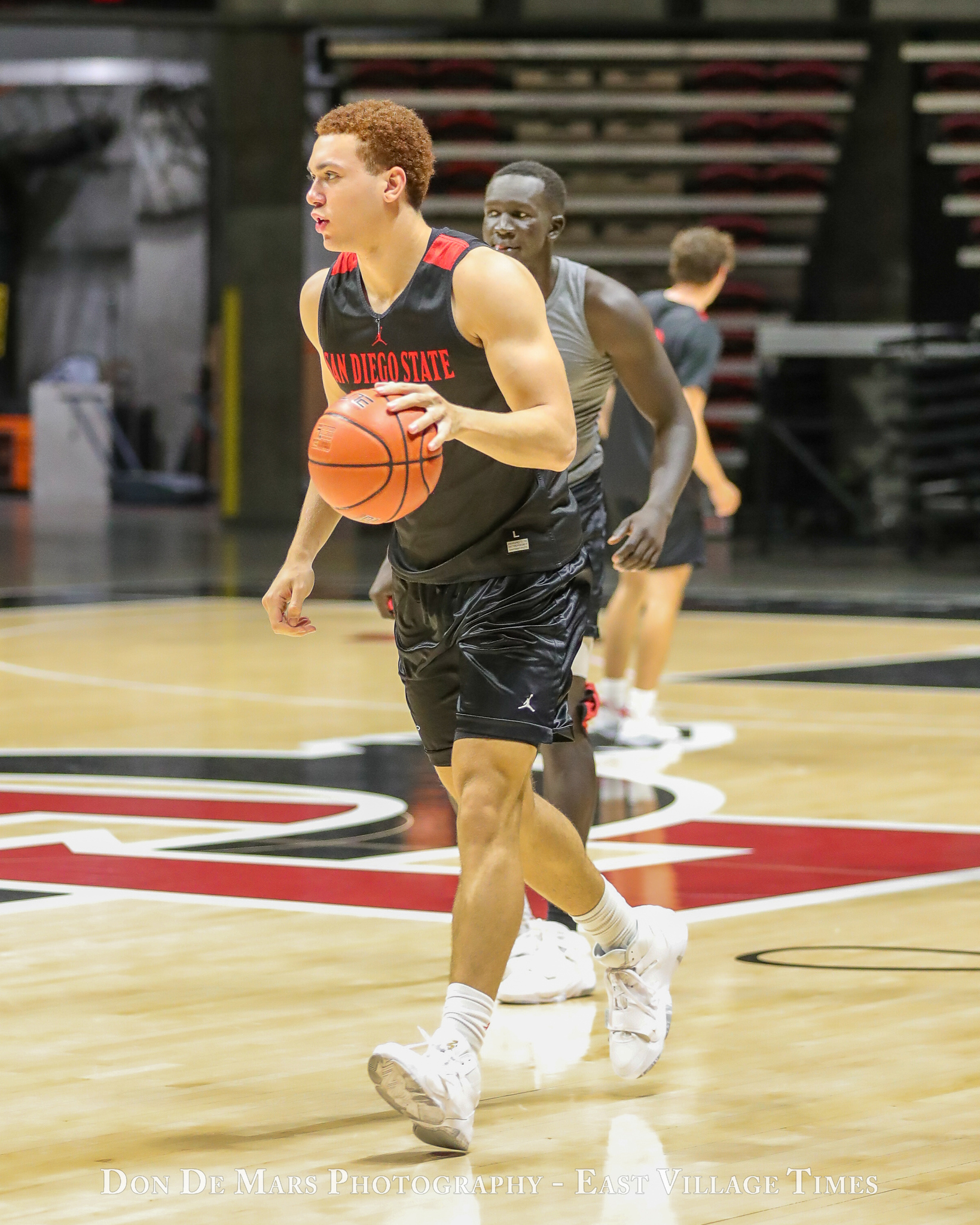 SDSU's Elijah Saunders is ready to make an impact as a true freshman ...