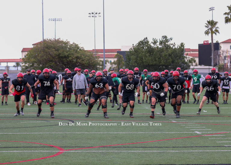 SDSU football depth chart is full of surprises East Village Times