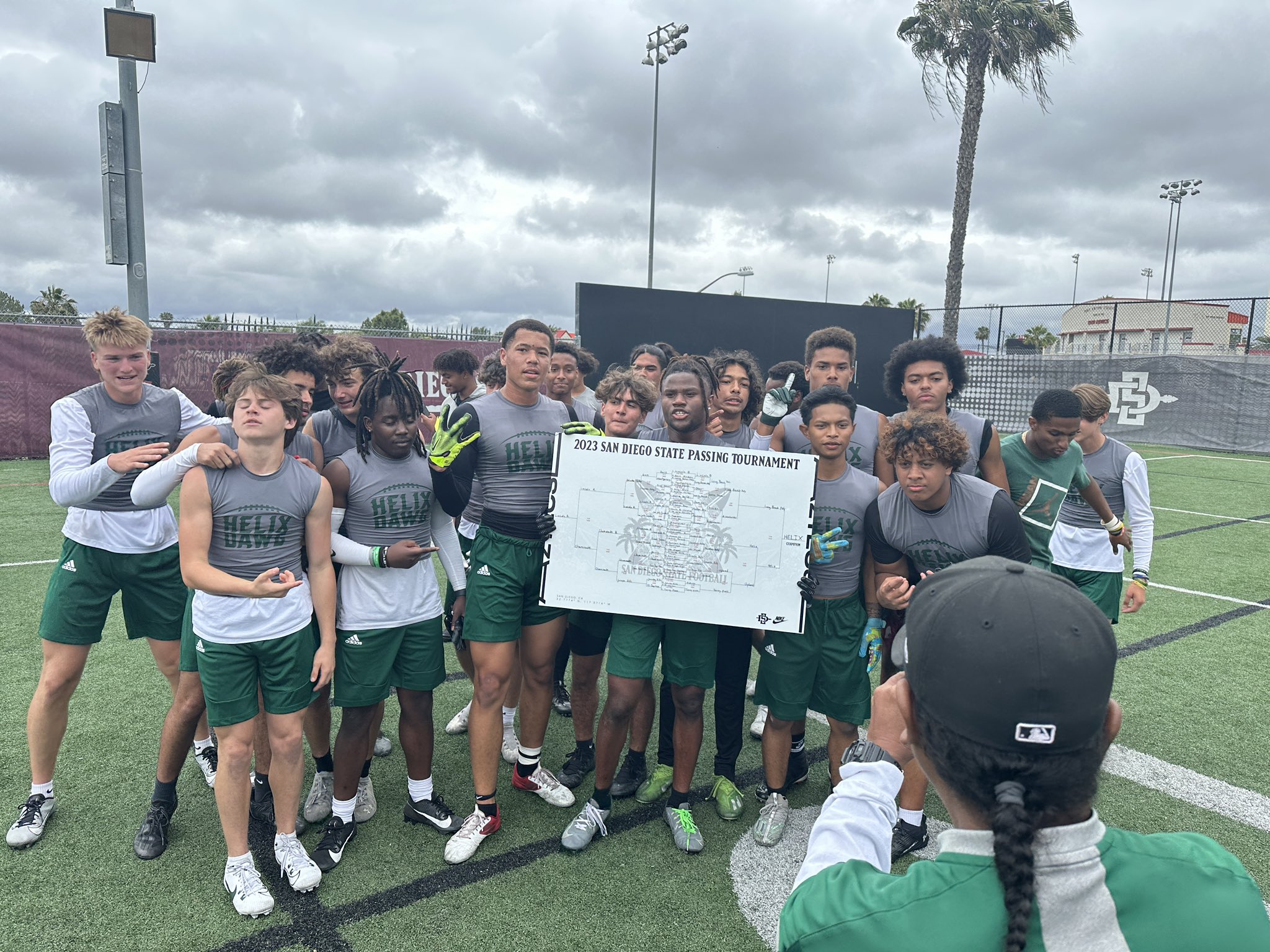 Helix wins the first SDSU passing tournament EVT Aztecs