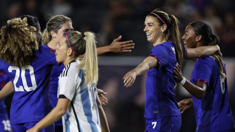 SD Wave's Jaedyn Shaw Nets Brace, Alex Morgan Scores In USWNT's 4-0 Win ...