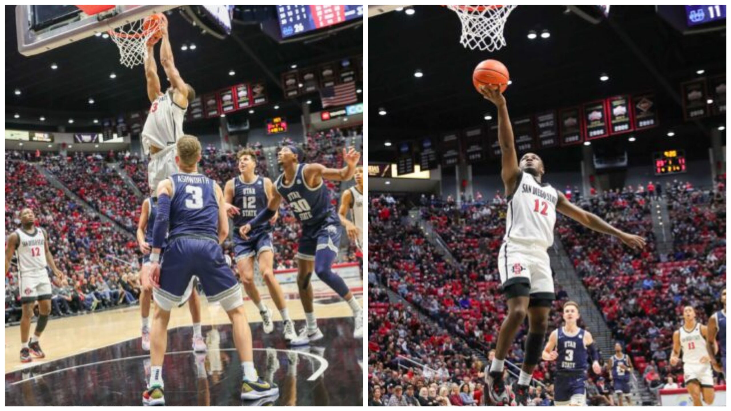 San Diego State vs Utah State basketball preview East Village Times