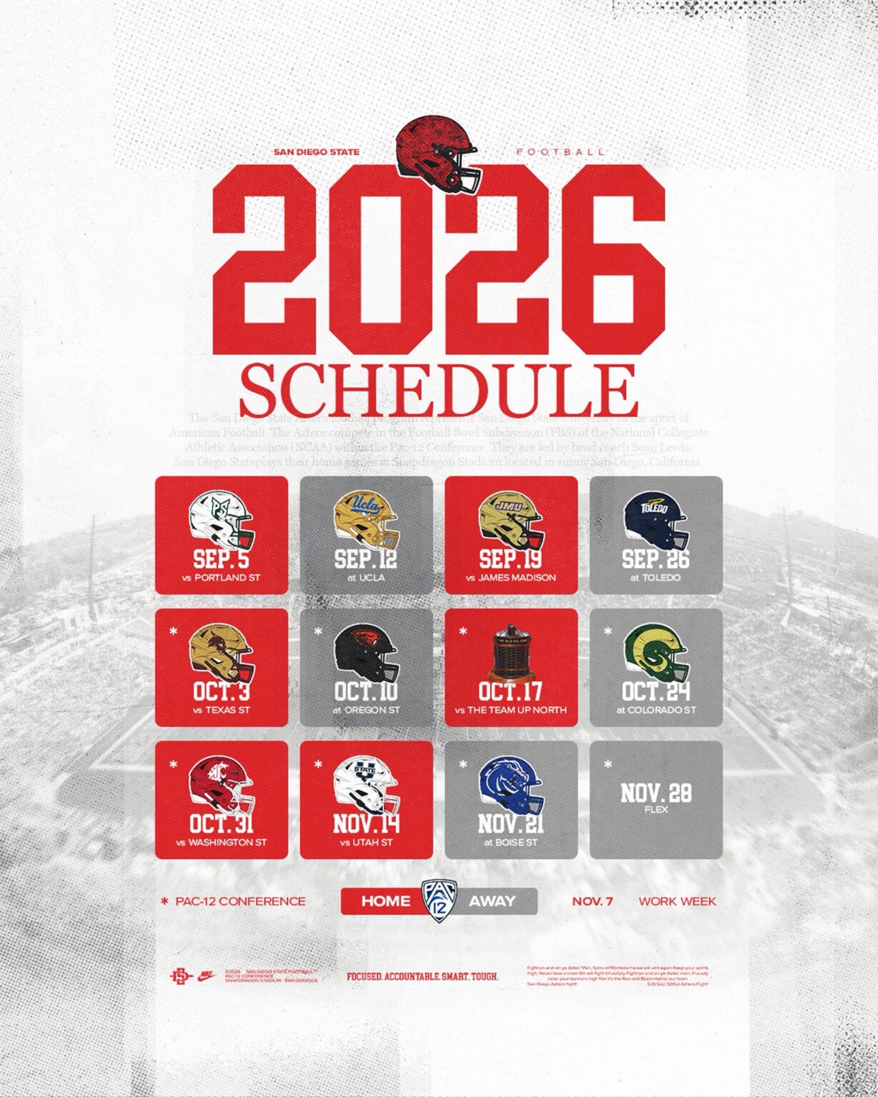 Sdsu Schedule 2027 Football